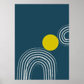 Bauhaus, modernistisch, minimalistisch, geometrisc poster (Voorkant)