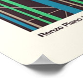 Bauhaus, modernistisch, minimalistisch, geometrisc poster (Hoek)