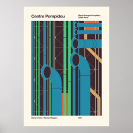 Bauhaus, modernistisch, minimalistisch, geometrisc poster