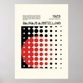 Bauhaus, modernistisch, minimalistisch, geometrisc poster
