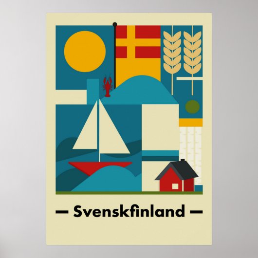 Bauhaus, modernistisch, minimalistisch, geometrisc poster (Voorkant)