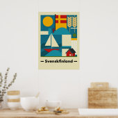Bauhaus, modernistisch, minimalistisch, geometrisc poster (Keuken)