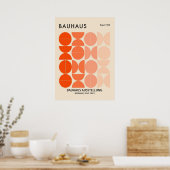 Bauhaus, modernistisch, minimalistisch, geometrisc poster (Keuken)