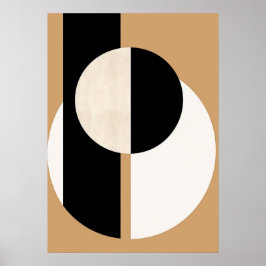Bauhaus, modernistisch, minimalistisch, geometrisc poster