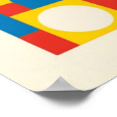 Bauhaus, modernistisch, minimalistisch, geometrisc poster (Hoek)