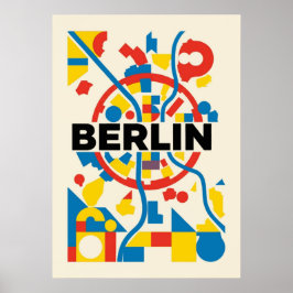 Bauhaus, modernistisch, minimalistisch, geometrisc poster