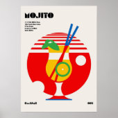 Bauhaus, modernistisch, minimalistisch, geometrisc poster (Voorkant)