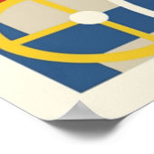 Bauhaus, modernistisch, minimalistisch, geometrisc poster (Hoek)