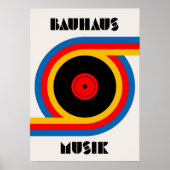 Bauhaus, modernistisch, minimalistisch, geometrisc poster (Voorkant)