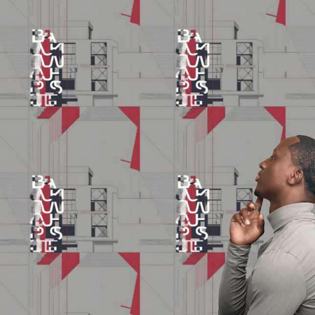 Bauhaus Movement Conceptueel Kunstwerk Peel en Sti Behang (Creator heeft geüpload)