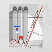Bauhaus München Duitsland Briefkaart (Voorkant)