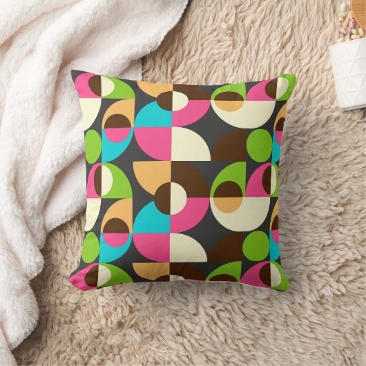 Bauhaus neon tegel kussen (Deken)