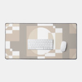 Bauhaus Neutrale Geometrische Cirkel Abstracte Kun Bureaumat (Keyboard & Muis)