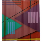 Bauhaus No. 414 Shower Curtain Douchegordijn (Voorkant)