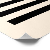 Bauhaus Oranje rode zon Poster (Hoek)