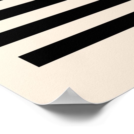 Bauhaus Oranje rode zon Poster (Hoek)