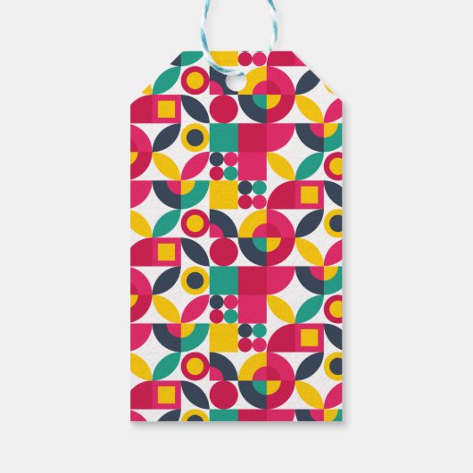 Bauhaus Party Cadeaulabel (Achterkant)