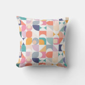 Bauhaus pastel tegel kussen (Voorkant)