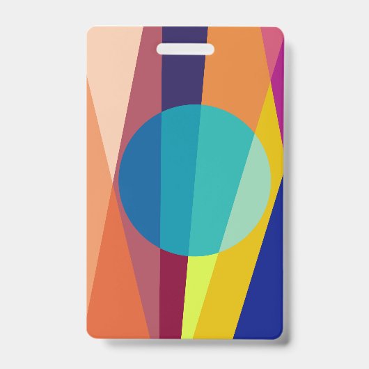 Bauhaus-patroon Badge (Front)