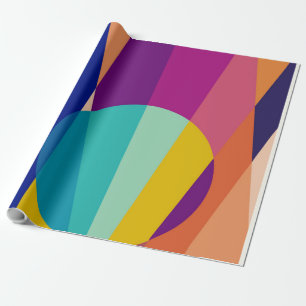 Bauhaus-patroon Cadeaupapier