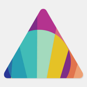 Bauhaus-patroon Sticker