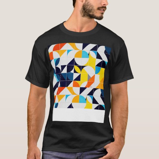BAUHAUS-PATROON T-SHIRT (Voorkant)