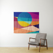 Bauhaus-patroon Wandkleed (In Situ (horizontaal))