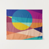 Bauhaus-patroon Wandkleed (Voorkant (horizontaal))