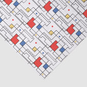 Bauhaus Pattern Tissuepapier (Detail)