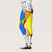 Bauhaus Pentagons Leggings (Links)
