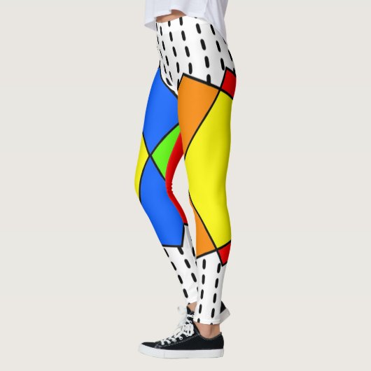 Bauhaus Pentagons Leggings (Links)