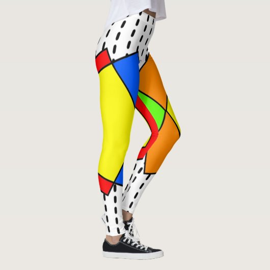 Bauhaus Pentagons Leggings (Rechts)