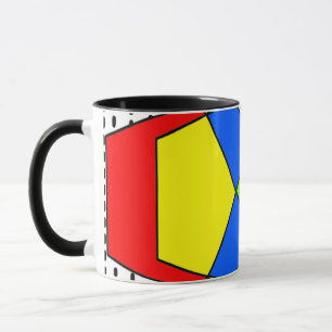 Bauhaus Pentagons Mok