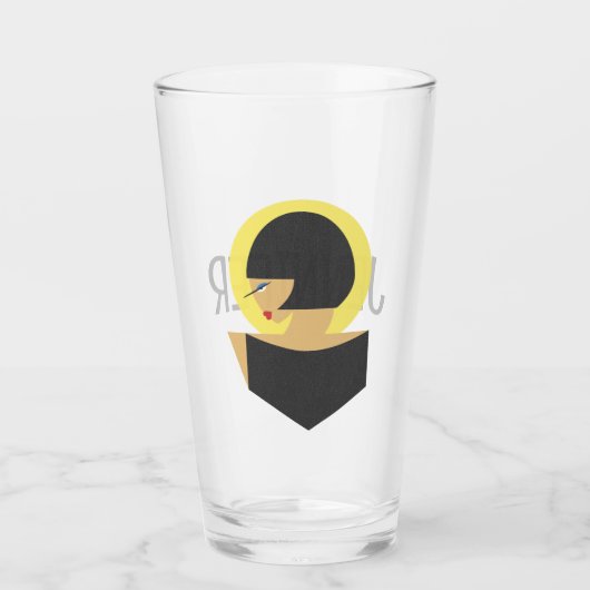 Bauhaus-portret Glas (Voorkant)