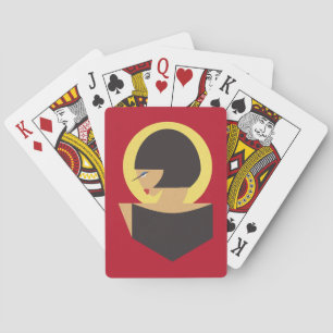 Bauhaus-portret Pokerkaarten