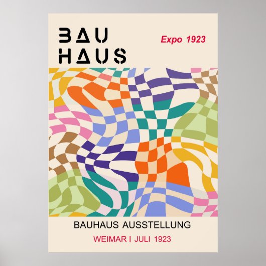 Bauhaus Poster (Voorkant)