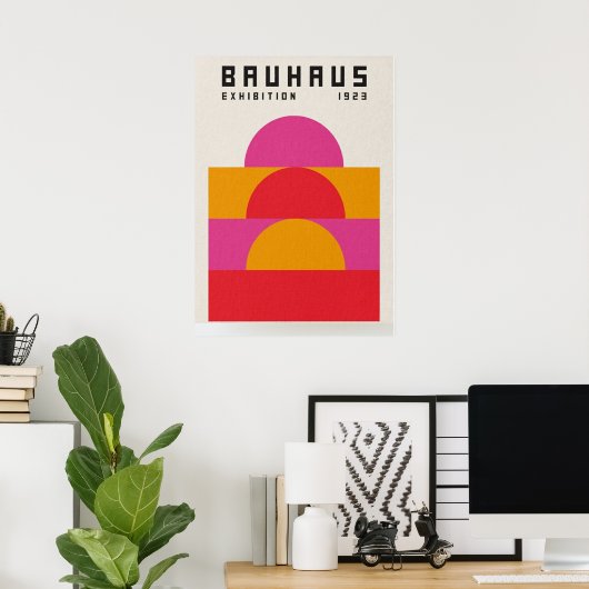 BAUHAUS POSTER (Thuiskantoor)