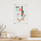 Bauhaus Poster (Keuken)