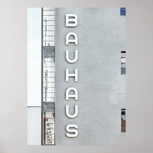 Bauhaus Poster (Voorkant)