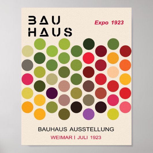 Bauhaus Poster (Voorkant)