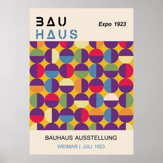 Bauhaus Poster (Voorkant)