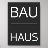 Bauhaus Poster (Voorkant)