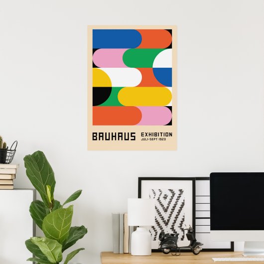 BAUHAUS POSTER (Thuiskantoor)
