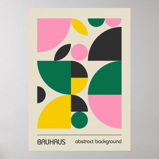 BAUHAUS POSTER (Voorkant)