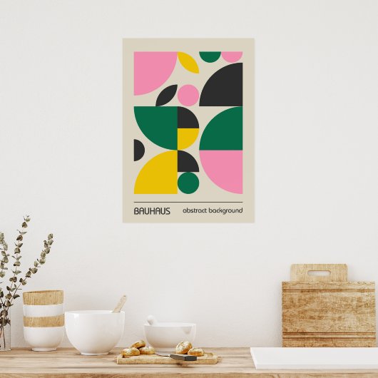 BAUHAUS POSTER (Keuken)