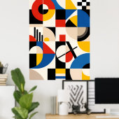 Bauhaus Poster (Thuiskantoor)