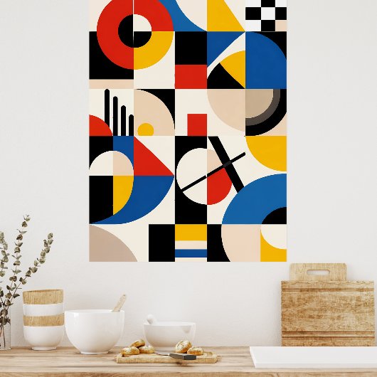 Bauhaus Poster (Keuken)