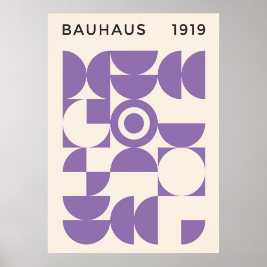 BAUHAUS POSTER (Voorkant)