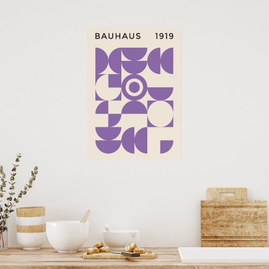 BAUHAUS POSTER (Keuken)