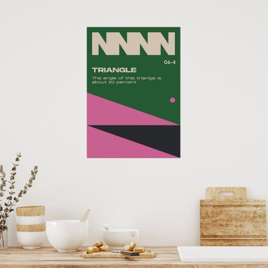 Bauhaus Poster (Keuken)